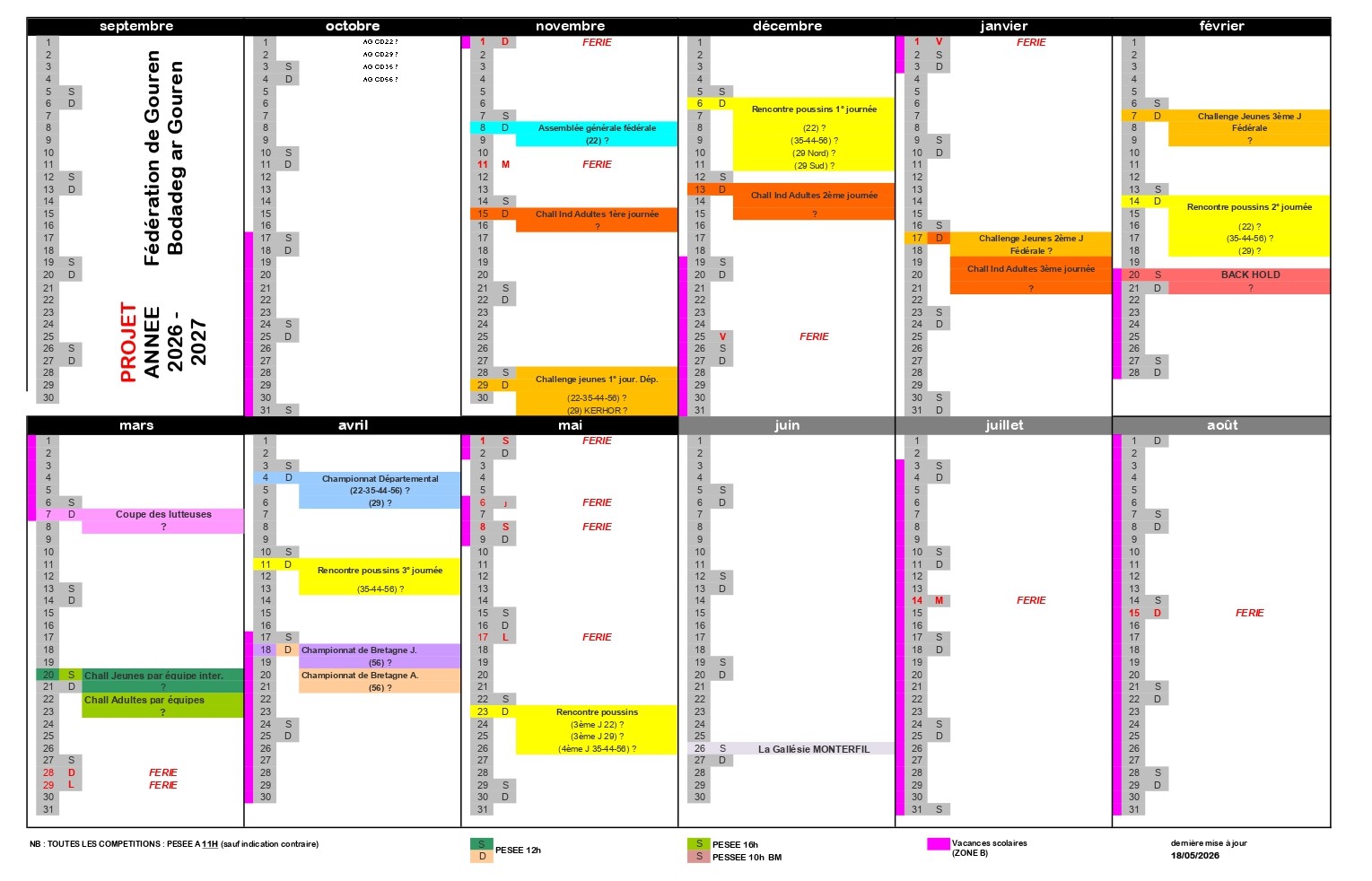 Projet calendrier 2026 2027 MàJ 18 05 26